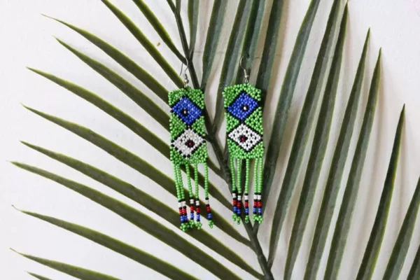 ZIFA African Beaded Earrings
