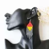 HULA African Beaded Earrings