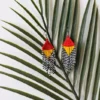 HULA African Beaded Earrings