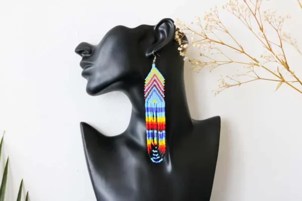 HALA African Beaded Earrings