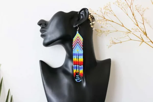 HALA African Beaded Earrings