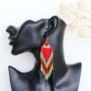 HANIFA African Beaded Earrings