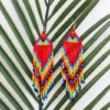 HANIFA African Beaded Earrings