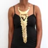 DENA African brass necklace