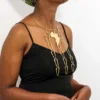 FEYE African brass necklace