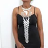 FARISA African aluminum necklace