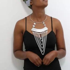 FATA African aluminum necklace