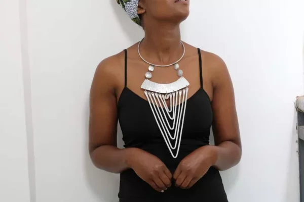 FATA African aluminum necklace