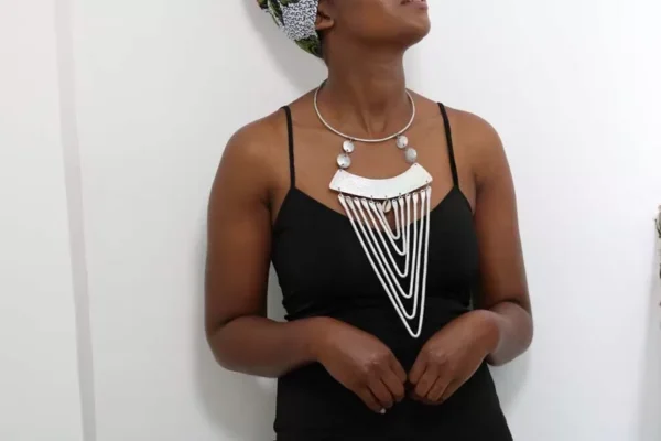 FATA African aluminum necklace