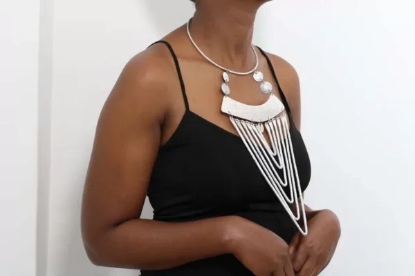 FATA African aluminum necklace
