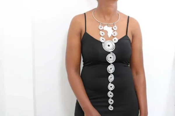 DIMA African aluminum necklace