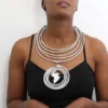 FUNKE African aluminum necklace