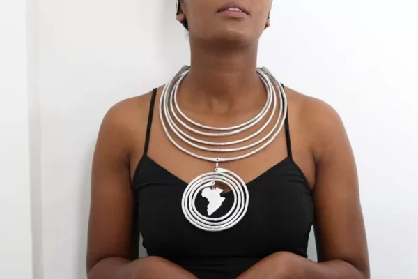 FUNKE African aluminum necklace