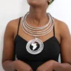 FUNKE African aluminum necklace