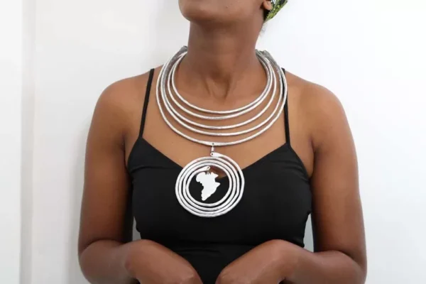 FUNKE African aluminum necklace