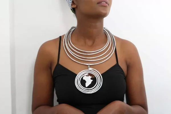 FUNKE African aluminum necklace