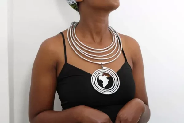 FUNKE African aluminum necklace