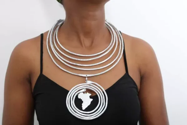 FUNKE African aluminum necklace