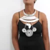FAMU African aluminum necklace