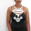 FAMU African aluminum necklace