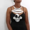 FAMU African aluminum necklace