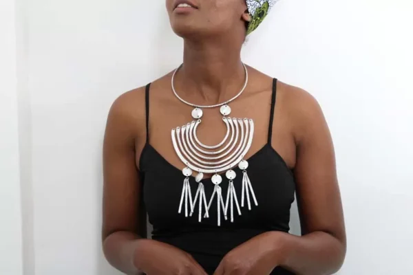 FABO African aluminum necklace