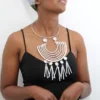 FABO African aluminum necklace