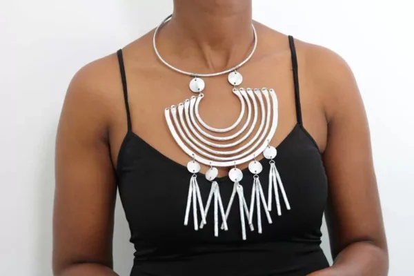 FABO African aluminum necklace