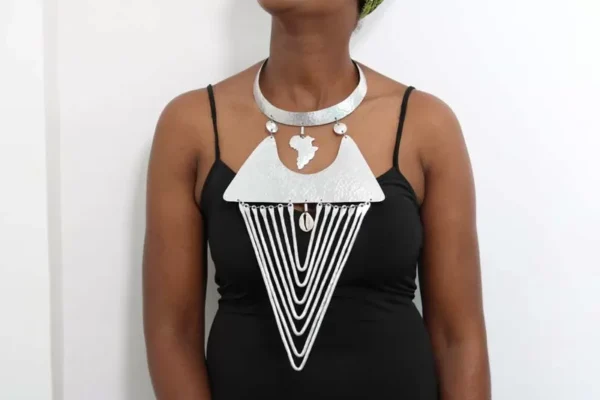 FADI African aluminum necklace