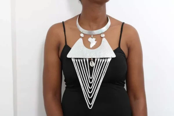 FADI African aluminum necklace