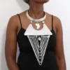 FADI African aluminum necklace