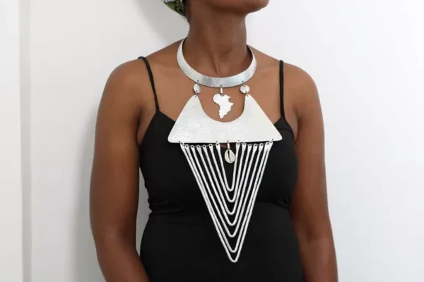 FADI African aluminum necklace