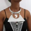 FADI African aluminum necklace