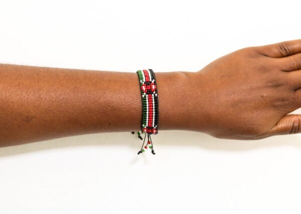 NDAKA Kenyan Flag Bracelet