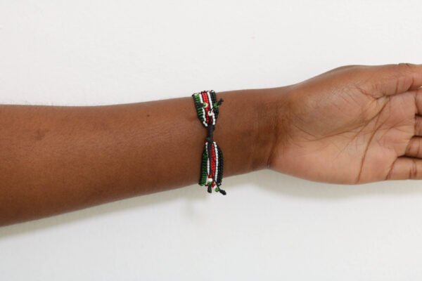 NDAKA Kenyan Flag Bracelet