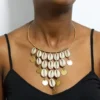 ZITO African brass choker necklace