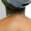 DESTI African brass choker necklace
