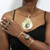 FAYO African brass Jewelry Set
