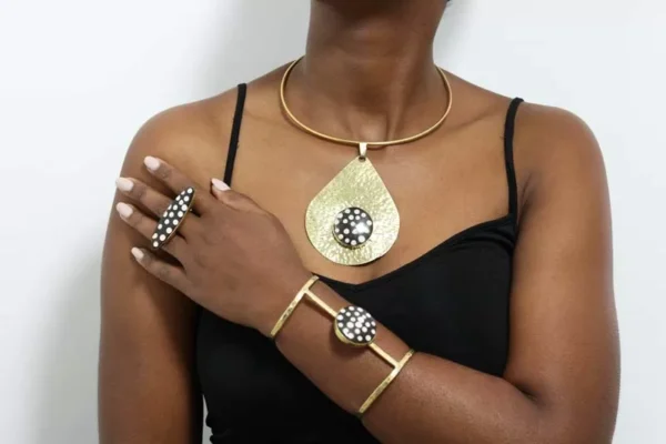 FAYO African brass Jewelry Set