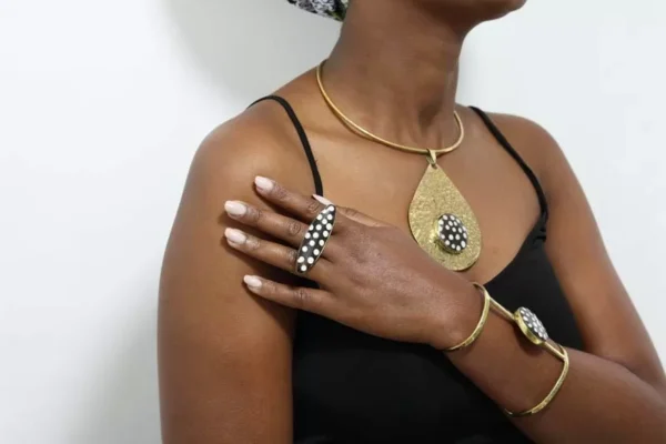 FAYO African brass Jewelry Set