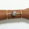 FOLA African Brass Bracelet