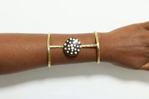 FOLA African Brass Bracelet