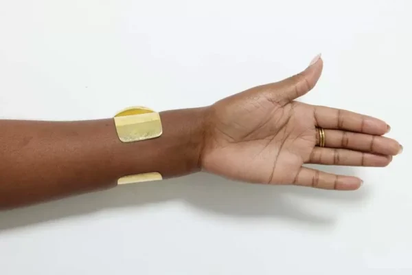 HADA African Brass Bracelet with Matching Ring