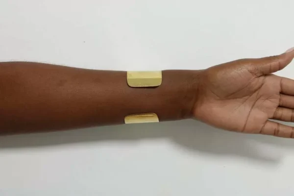 HADA African Brass Bracelet with Matching Ring