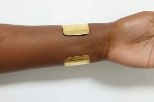 FARIDA Beaded Brass Bracelet