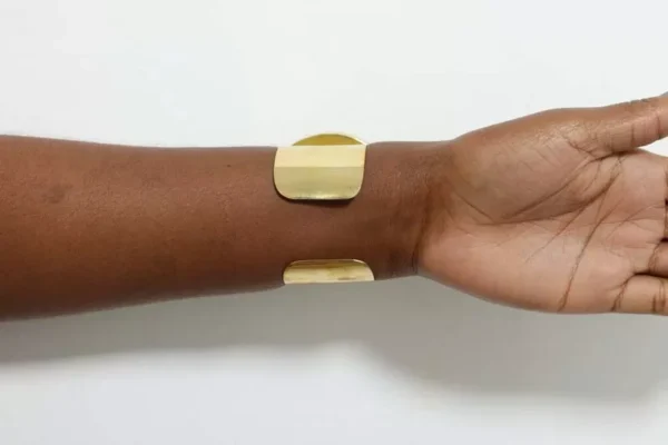 GEMA Beaded Brass Bracelet