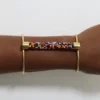 GADO Beaded Brass Bracelet