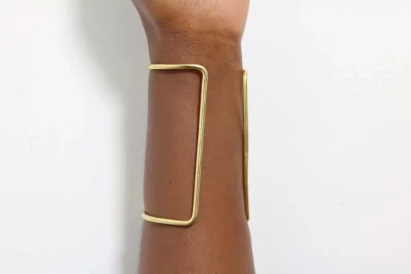 GADO Beaded Brass Bracelet