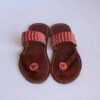 AUKO African Beaded Sandals, Handmade Leather Sandals