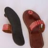 AUKO African Beaded Sandals, Handmade Leather Sandals